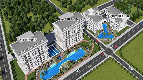 Квартира в Алании, Турция, 50 м2 фото 1