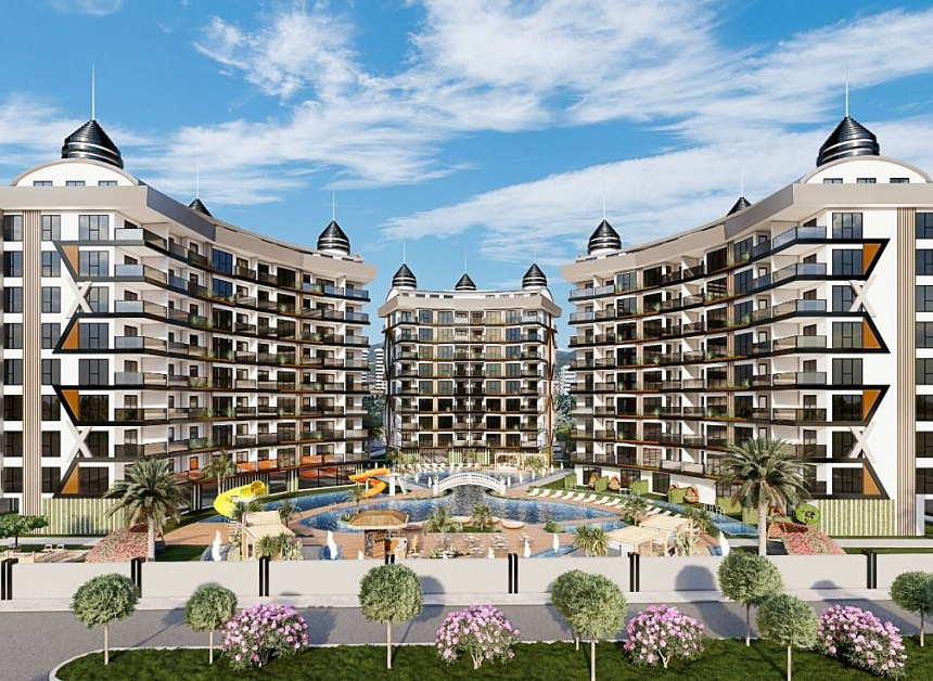 Апартаменты в Алании, Турция, 55 м2