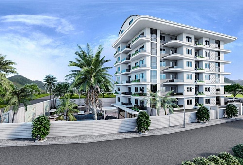 Квартира в Газипаше, Турция, 55 м2 фото 1