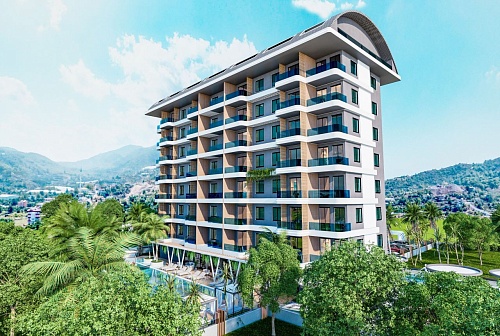 Апартаменты в Алании, Турция, 49 м2 фото 1