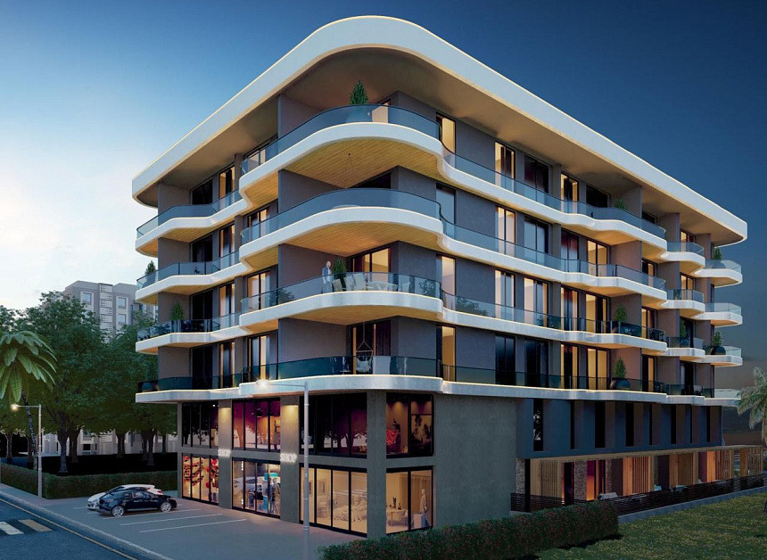 Квартира в Алании, Турция, 55 м2