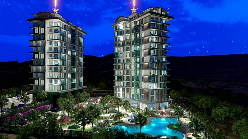 Апартаменты в Алании, Турция, 55 м2 фото 1
