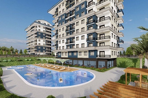 Апартаменты в Алании, Турция, 50 м2 фото 1