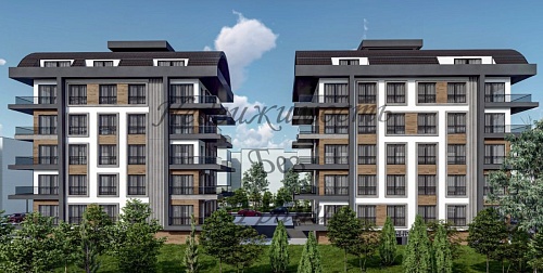 Апартаменты в Алании, Турция, 50 м2 фото 1