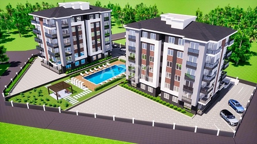 Апартаменты в Анталии, Турция, 77 м2 фото 1