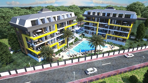 Апартаменты в Алании, Турция, 50 м2 фото 1