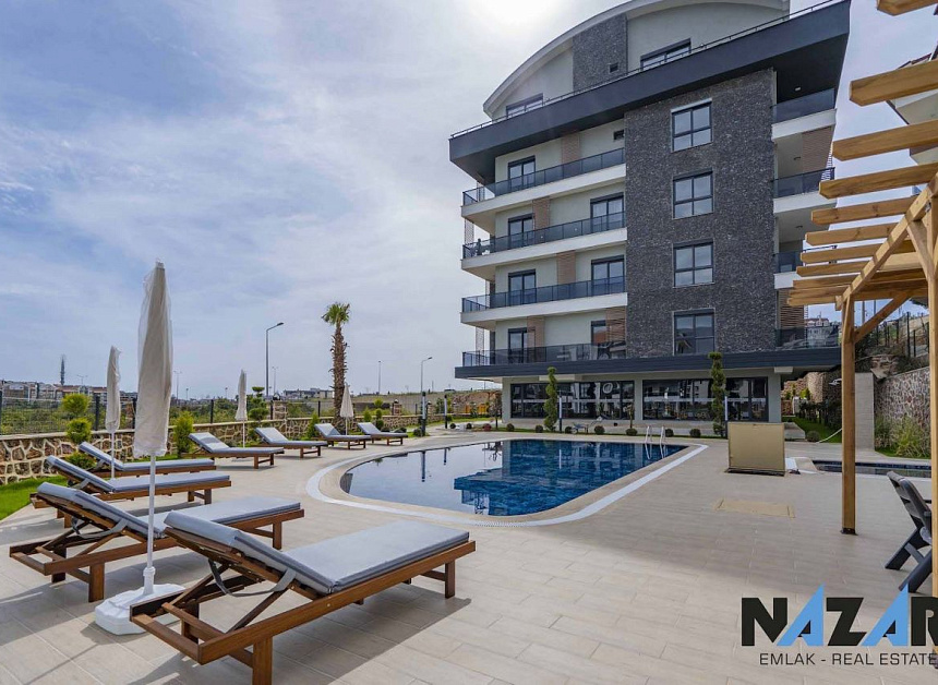 Апартаменты в Алании, Турция, 90 м2