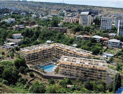 Студия в Тбилиси, Грузия, 45 м2 фото 1