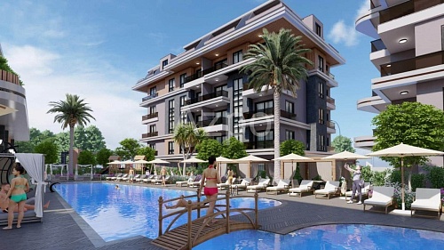 Апартаменты в Алании, Турция, 51 м2 фото 1