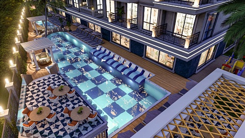 Пентхаус в Алании, Турция, 65 м2 фото 1