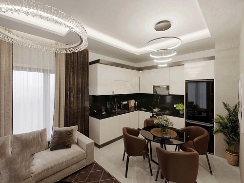 Квартира в Алании, Турция, 45 м2 фото 1