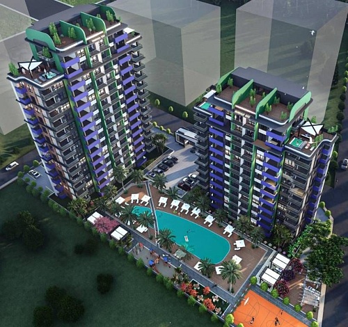 Апартаменты в Мерсине, Турция, 68 м2 фото 1