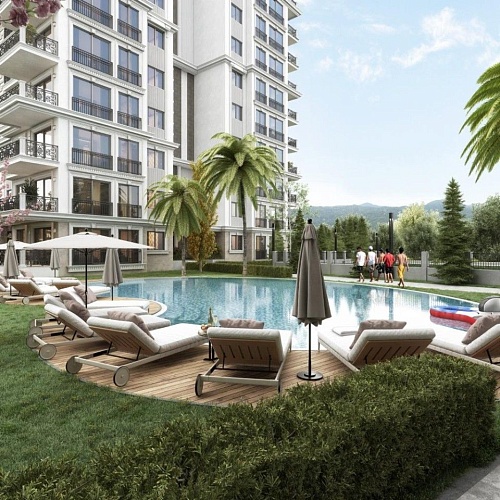 Квартира в Алании, Турция, 53 м2 фото 1