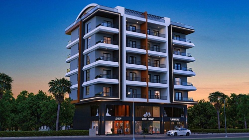 Квартира в Алании, Турция, 55 м2 фото 1