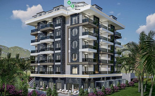 Квартира в Алании, Турция, 45 м2 фото 1