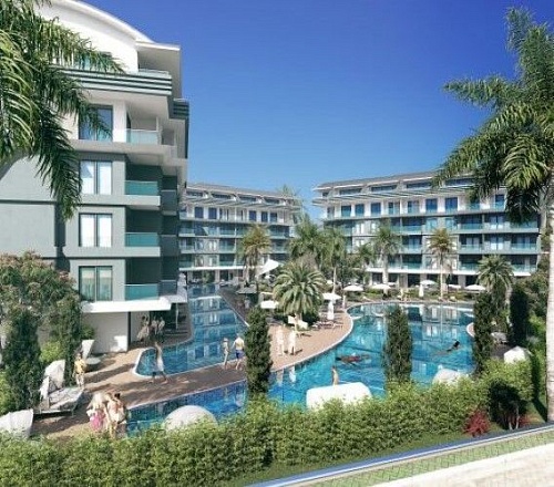 Апартаменты в Алании, Турция, 50 м2 фото 1