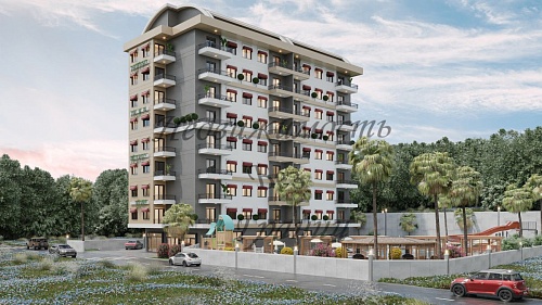 Апартаменты в Алании, Турция, 58 м2 фото 1