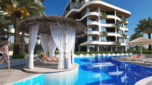 Апартаменты в Алании, Турция, 55 м2 фото 1