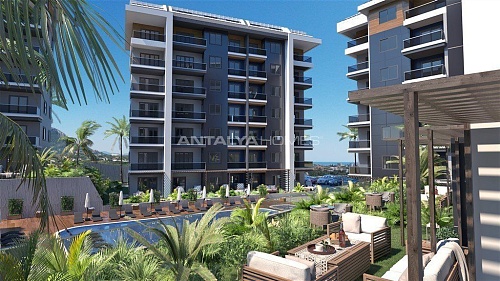 Апартаменты в Алании, Турция, 47 м2 фото 1