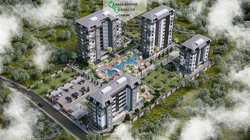 Квартира в Авсалларе, Турция, 55 м2 фото 1