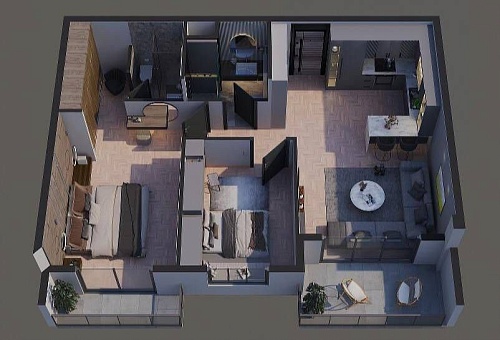 Квартира в Мерсине, Турция, 90 м2 фото 1