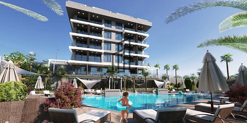 Апартаменты в Алании, Турция, 48 м2 фото 1