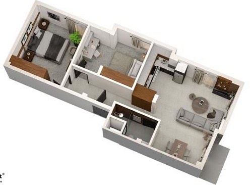 Апартаменты в Салониках, Греция, 75 м2 фото 1