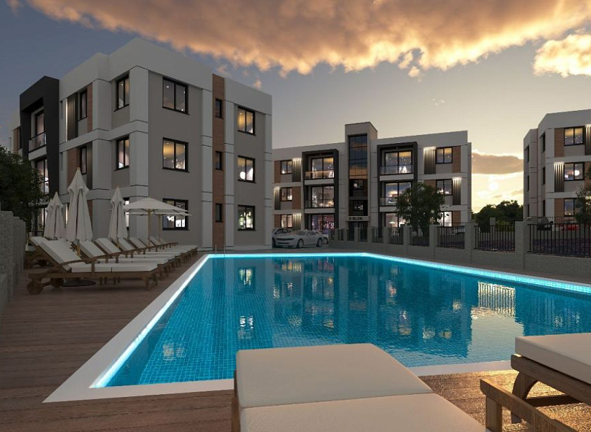 Апартаменты в Лапитосе, Кипр, 80 м2