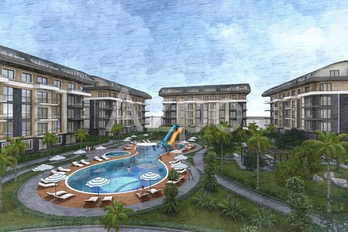 Апартаменты в Алании, Турция, 48 м2 фото 1