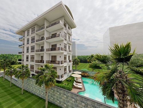Квартира в Алании, Турция, 55 м2 фото 1
