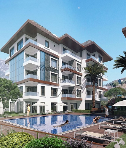 Апартаменты в Алании, Турция, 51 м2 фото 1