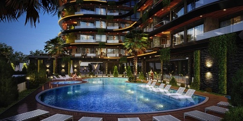 Квартира в Алании, Турция, 44 м2 фото 1
