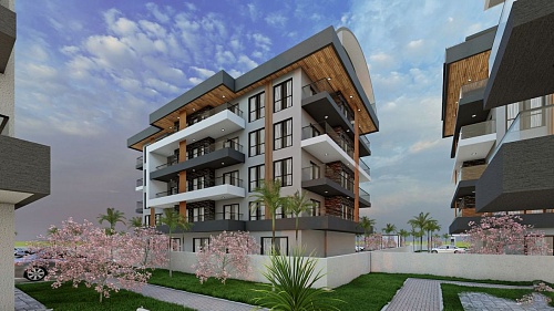 Квартира в Алании, Турция, 46 м2 фото 1