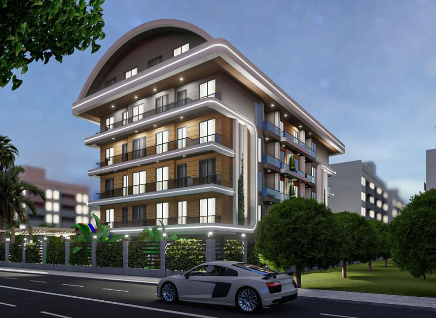 Апартаменты в Алании, Турция, 45 м2