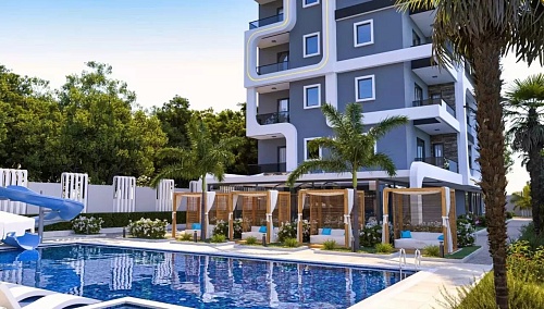 Апартаменты в Алании, Турция, 58 м2 фото 1