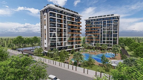 Апартаменты в Алании, Турция, 58 м2 фото 1