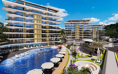 Апартаменты в Алании, Турция, 39 м2 фото 1