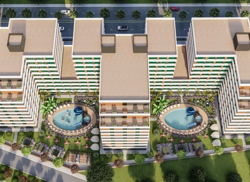 Квартира в Мерсине, Турция, 35 м2