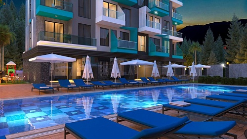 Квартира в Алании, Турция, 55 м2 фото 1