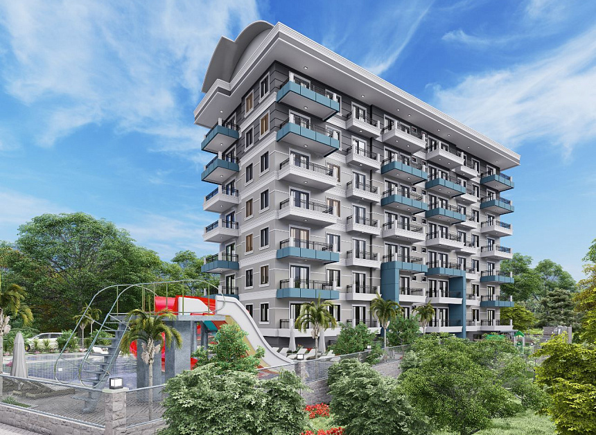 Квартира в Алании, Турция, 62 м2