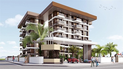 Апартаменты в Газипаше, Турция, 46 м2 фото 1