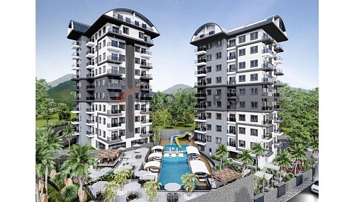 Квартира в Авсалларе, Турция, 55 м2 фото 1