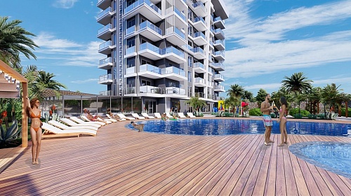 Апартаменты в Алании, Турция, 55 м2 фото 1