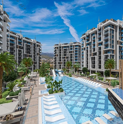 Квартира в Авсалларе, Турция, 47 м2 фото 1
