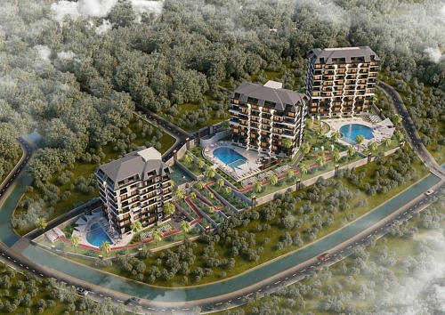 Квартира в Авсалларе, Турция, 55 м2 фото 1
