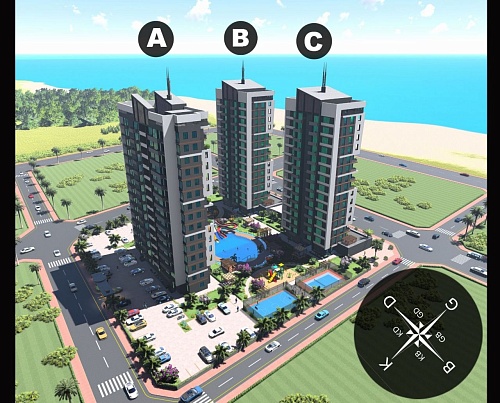 Квартира в Мерсине, Турция, 91 м2 фото 1