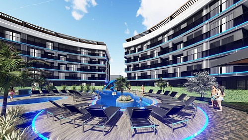 Квартира в Алании, Турция, 50 м2 фото 1