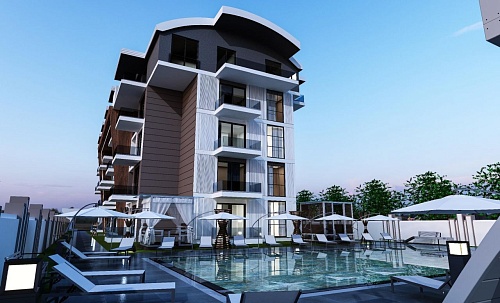 Квартира в Алании, Турция, 55 м2 фото 1