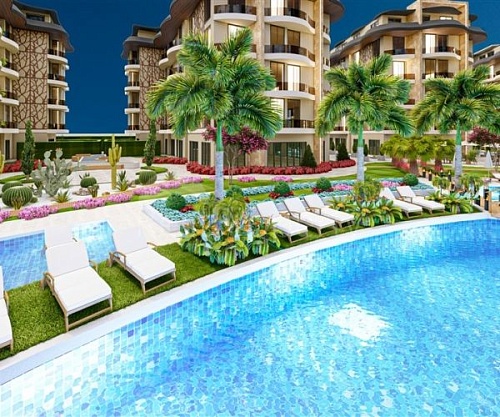 Квартира в Алании, Турция, 51 м2 фото 1