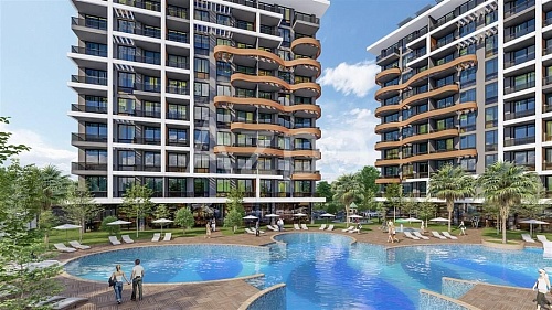 Апартаменты в Алании, Турция, 58 м2 фото 1